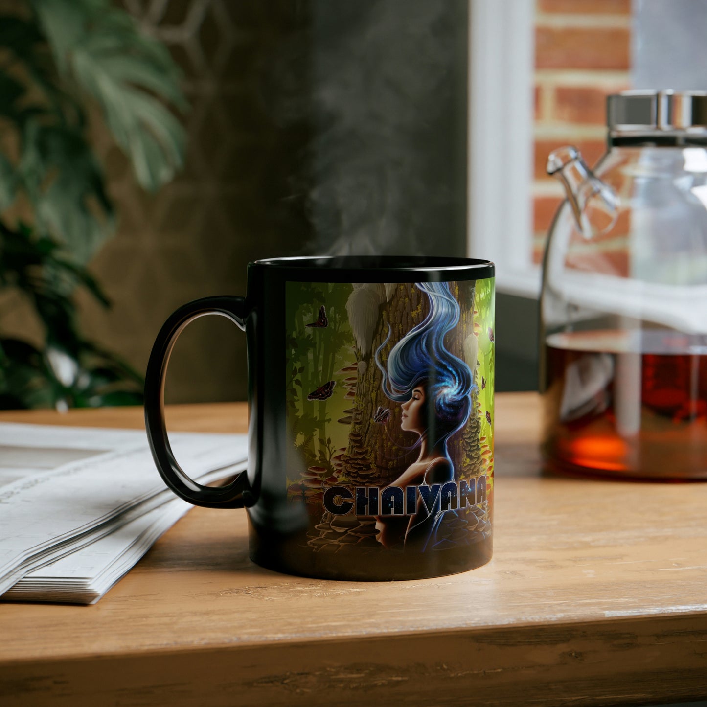 11oz Black Mug