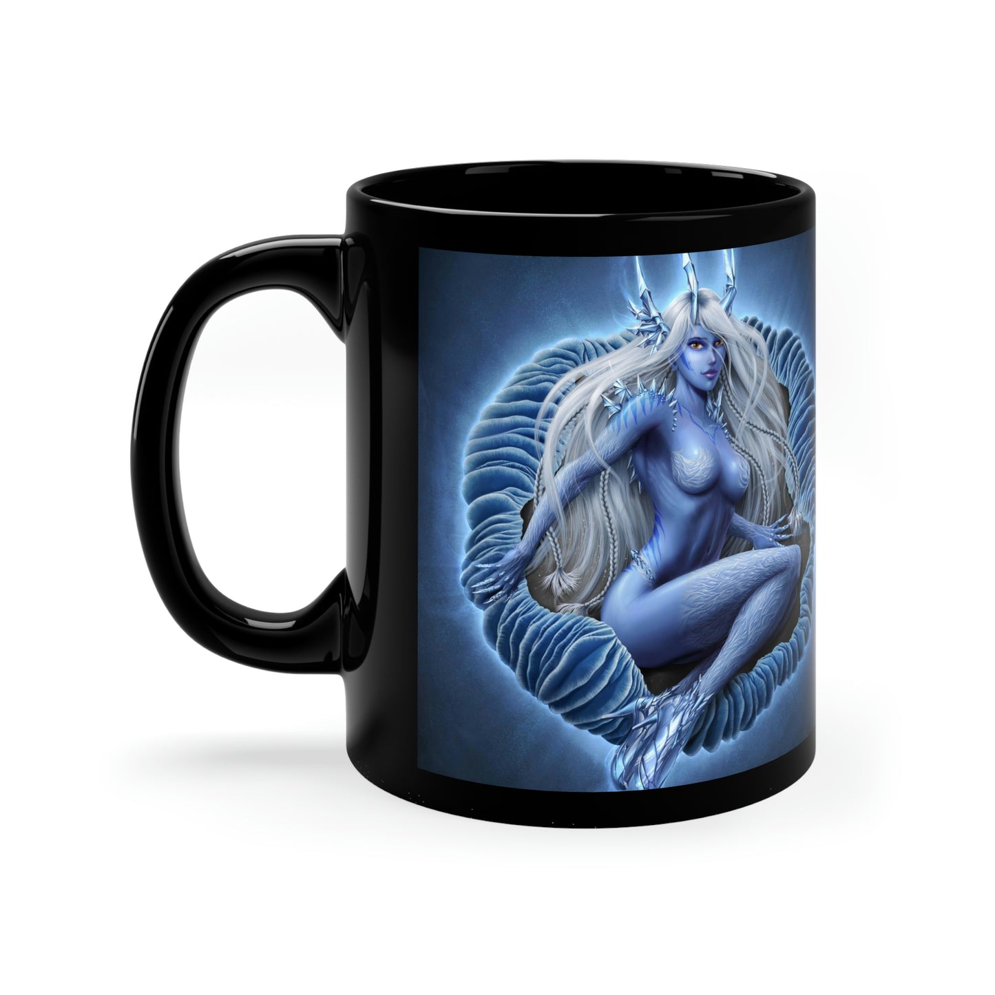 11oz Black Mug