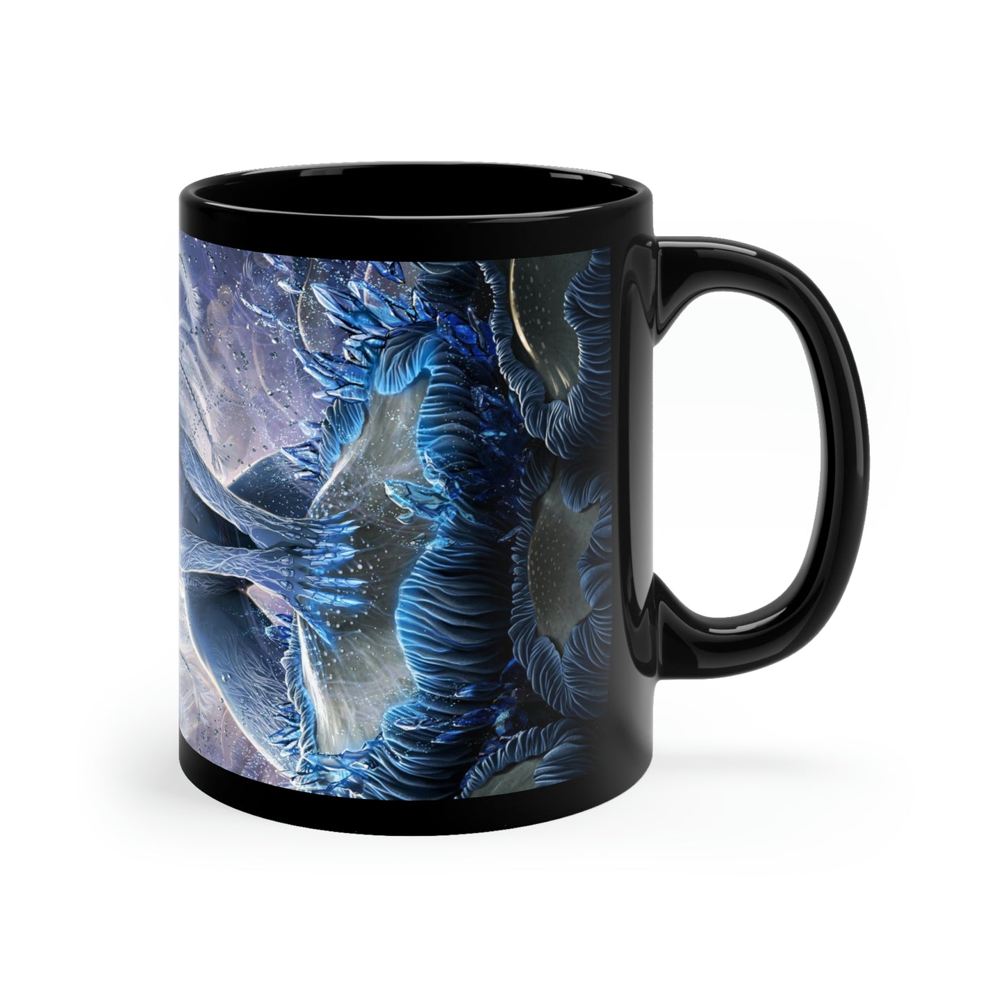 11oz Black Mug