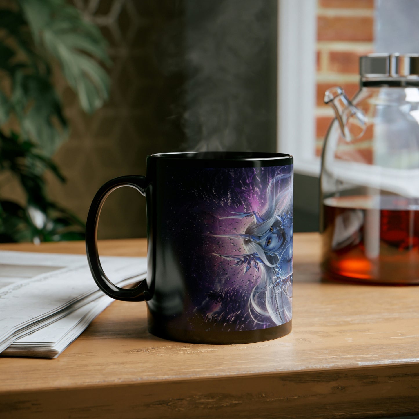 11oz Black Mug